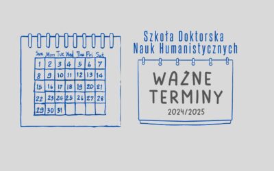 Ważne terminy 2024/2025