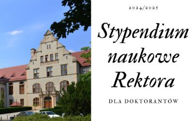 Stypendium naukowe Rektora UAM