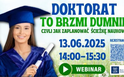 Webinar dla Doktorantek/ów